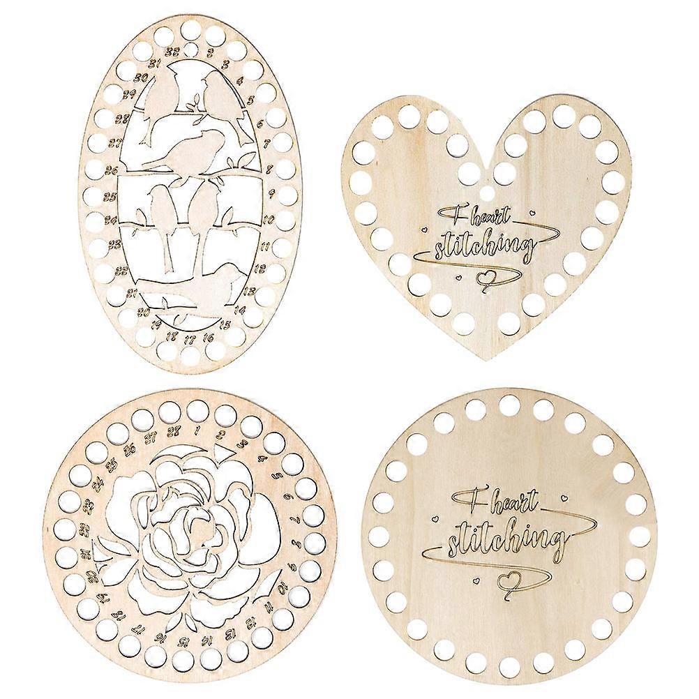 Creative Stitch Thread Holder Embroidery Plate for 8Pcs Floss Organizer