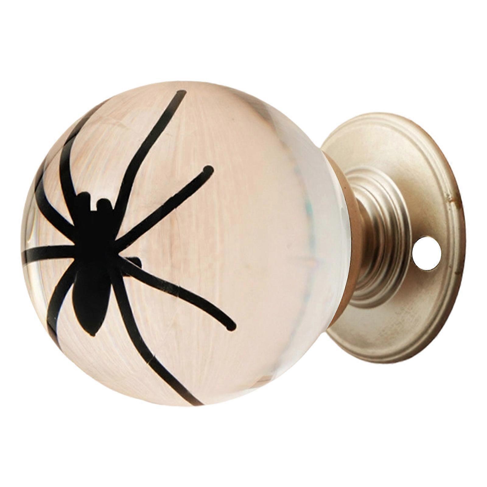 Easy Installation Decorative Crystal Balls Door Handle Featuring Simple Setups for Quick Home Renovation Multicolor