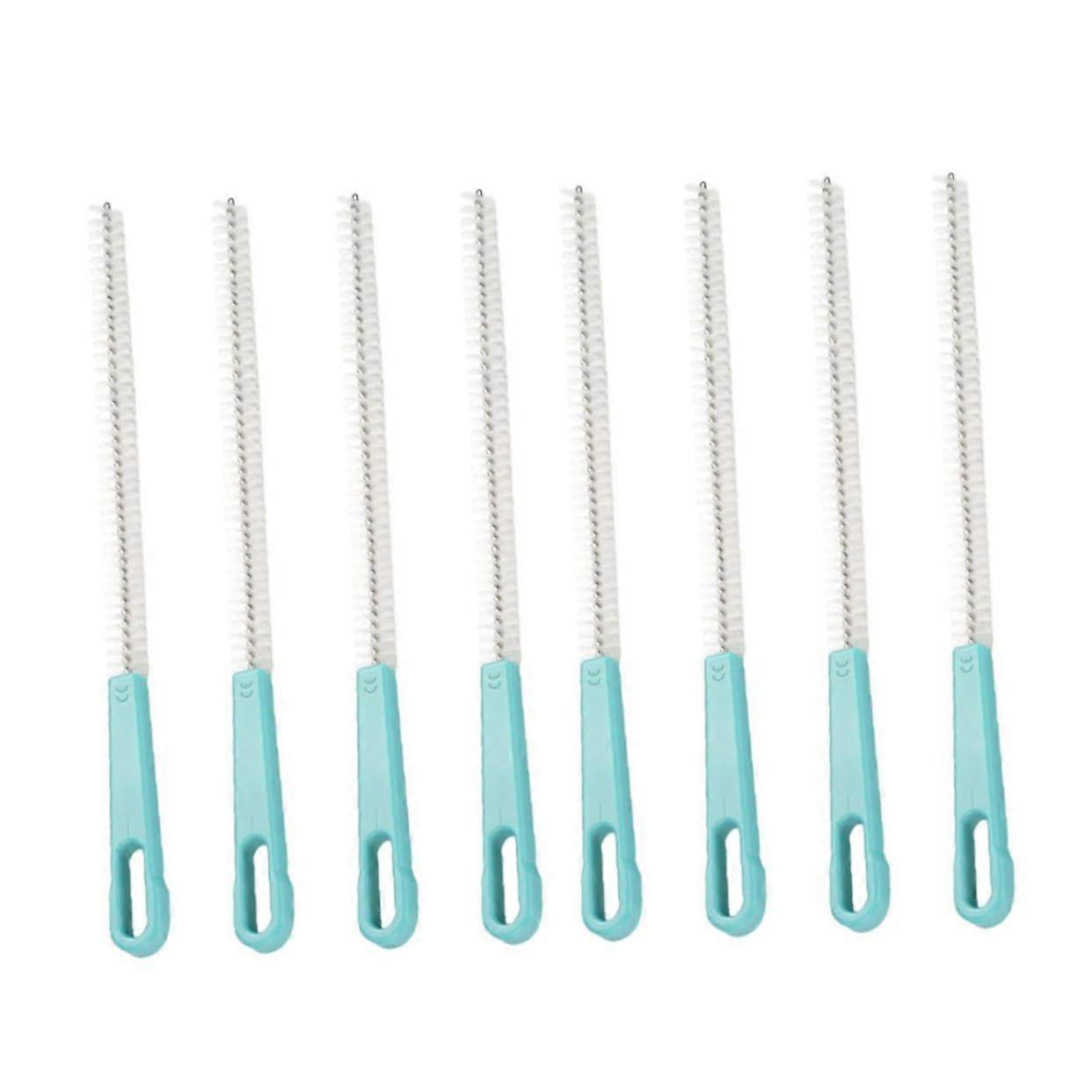8pcs Pastry Nozzle Cleaning Brush Set for Baking Tools Kitchen Hotel Dessert  Deep Cleaning