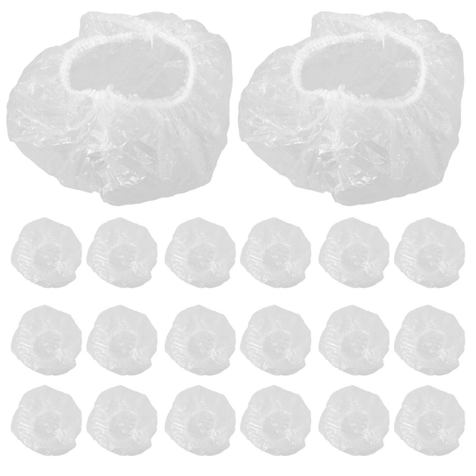 100pcs Moped Scooter Seat Covers Plastic Protective Rain Covers