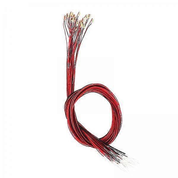 3x20x Model Train Pre-soldered Micro Litz Wired LED Leads Wires White Light