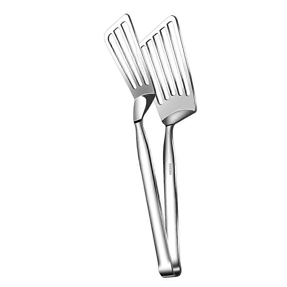 Silver Fish Spatula Cooking Tong for Flipping Kitchen Essentials