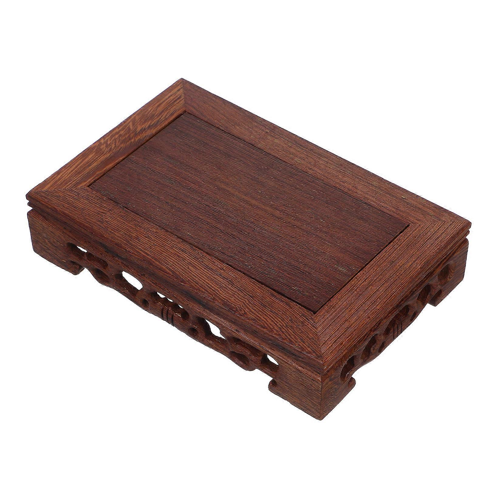 Wood Display Stand Craft Display Base for Displaying Use