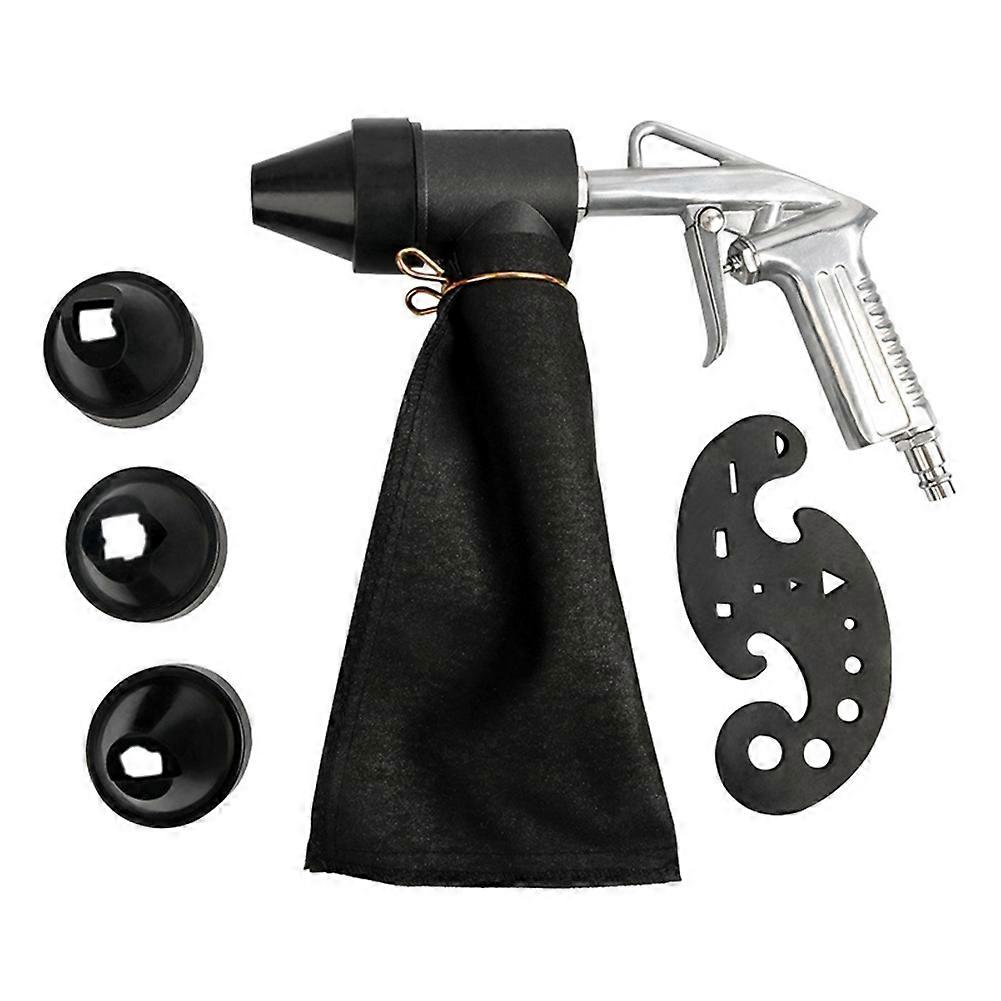 Pneumatic Sandblasting Tool Kit Sand Blasting Machine Set Versatile Sandblaster Handheld Polishing Machine Rust Remover