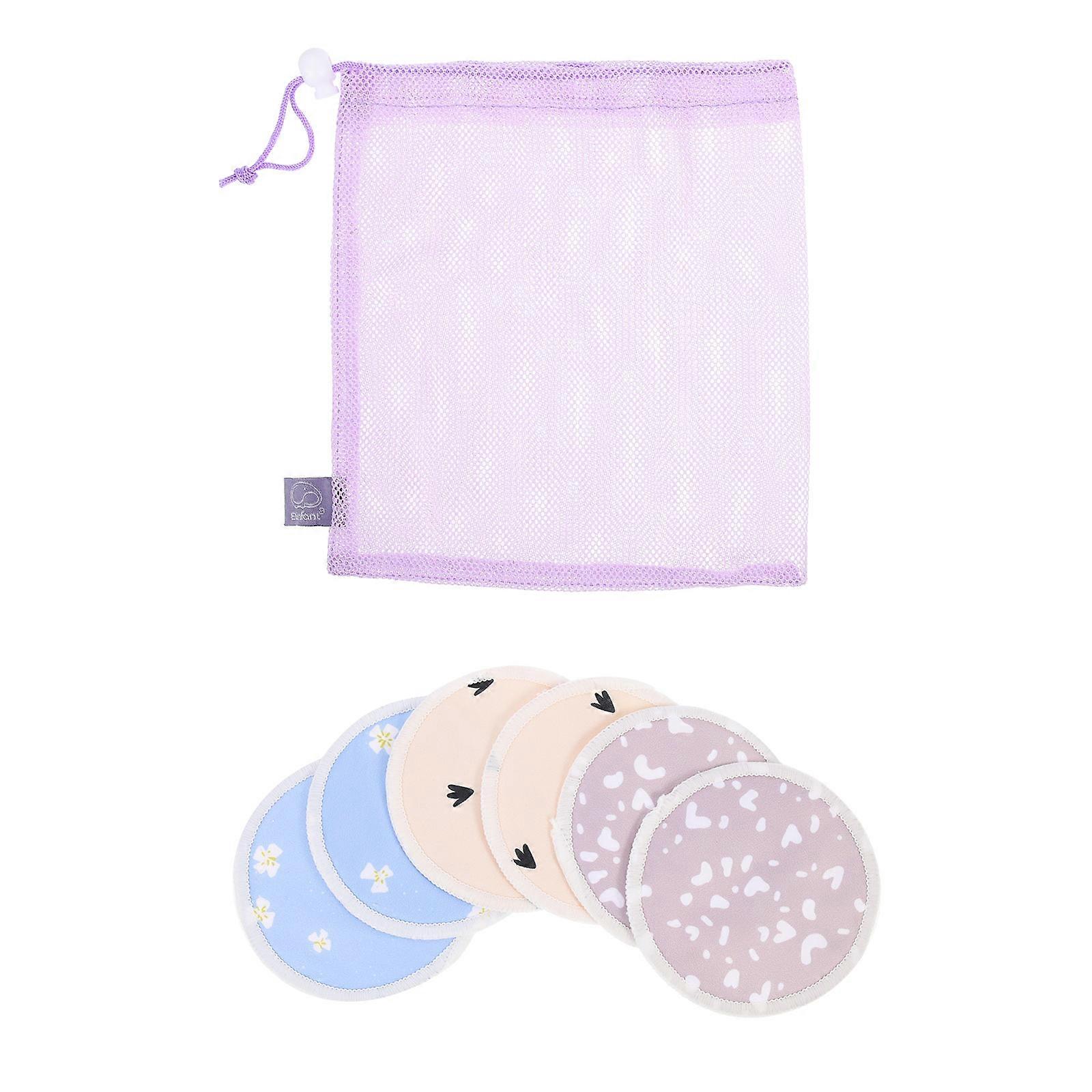 Reusable Breast Pads Feeding Cushions for Leak Control 1Set Comfortable