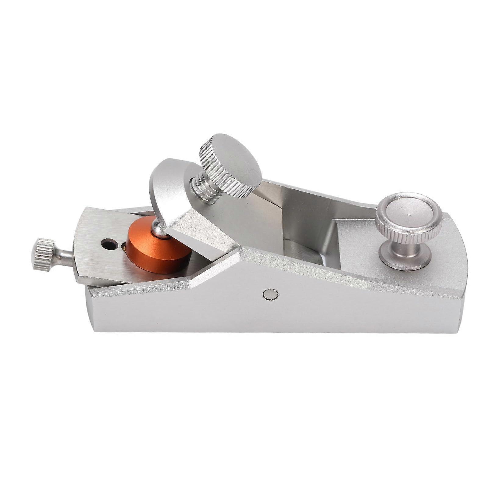 Mini Wood Planer with VG10 Steel Blade, Adjustable Depth Hand Plane for Precision Woodworking