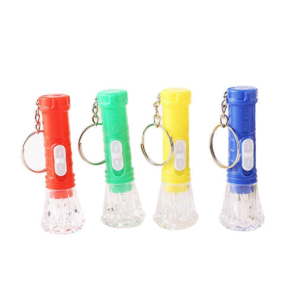 Keychain Lights Pendant Mini Flashlight for Camping Use 10Pcs