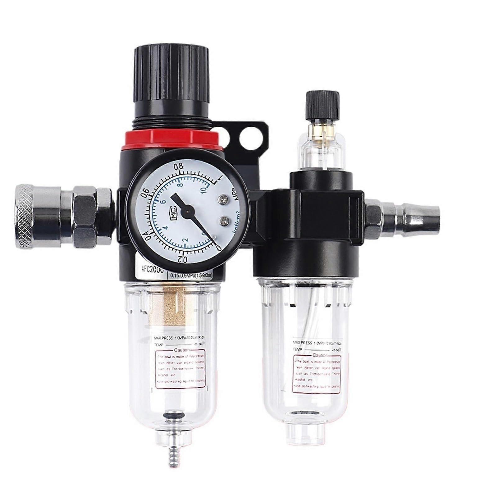 AFC2000 Air Pressure Regulator For Air Compressor, OilWater Separator, Copper Filter, SETB Lubricating Oil Atomizer