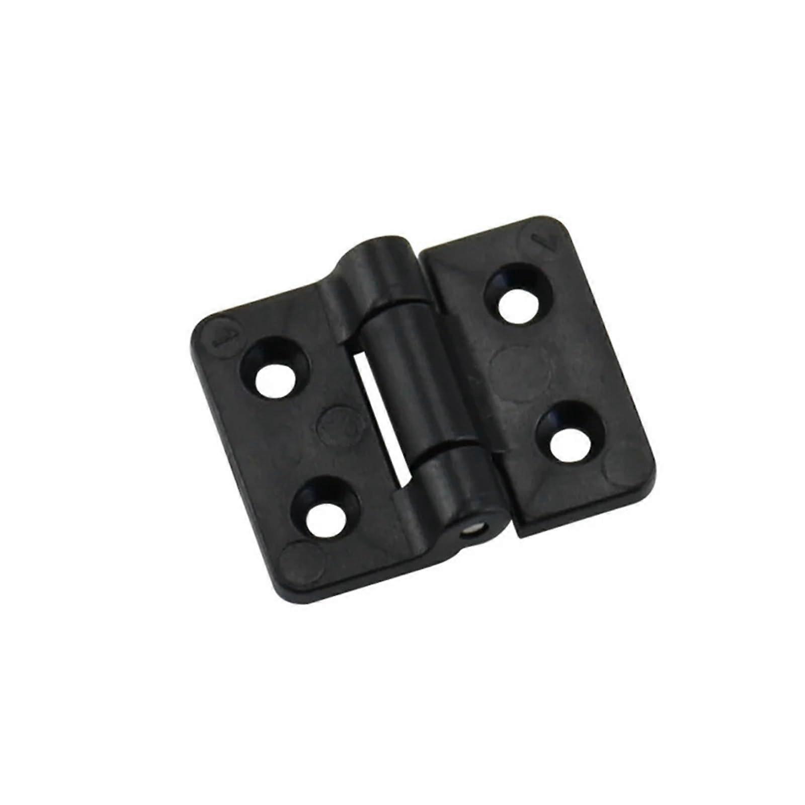 Small Random Stop Torque Hinge Black Plastic 0.8kg Load Smooth Damped Motion for Folding Panels