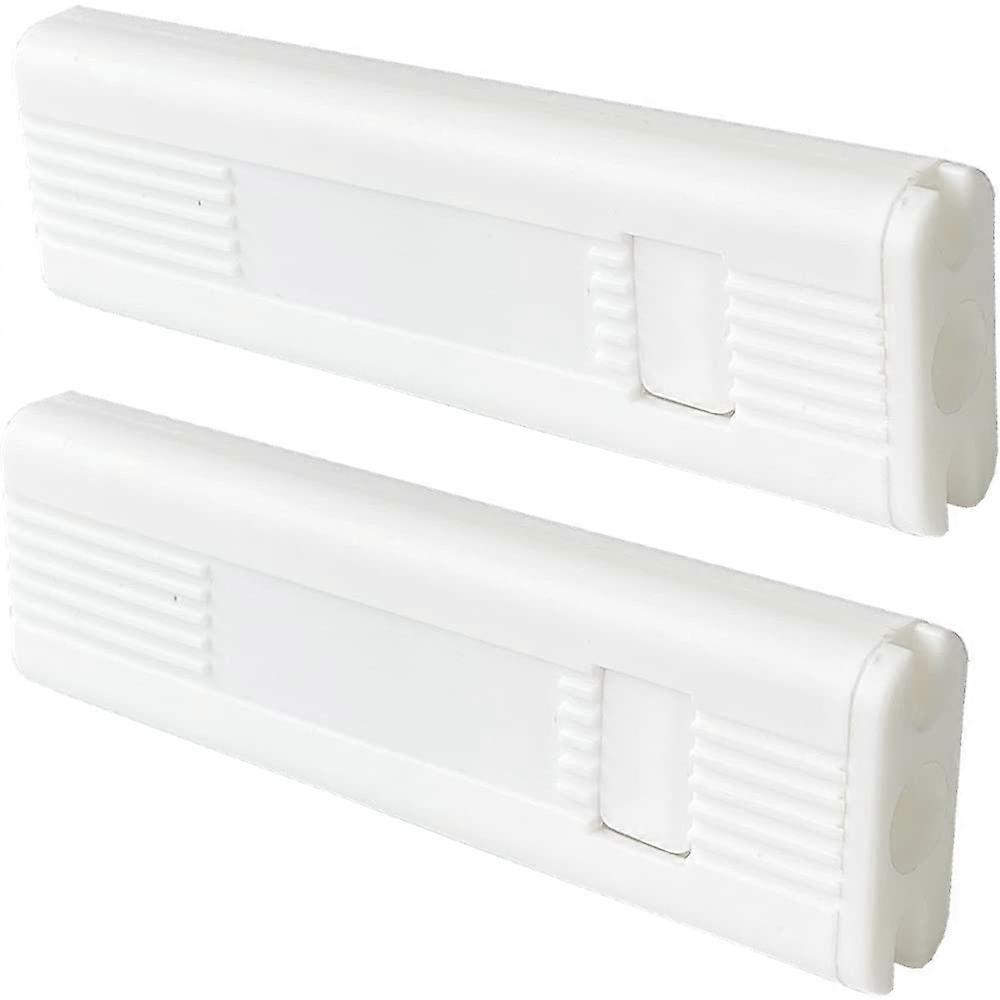 Blind Cord Weights 2 Pack White Plastic for Vertical and Roller Blinds Smooth Operation