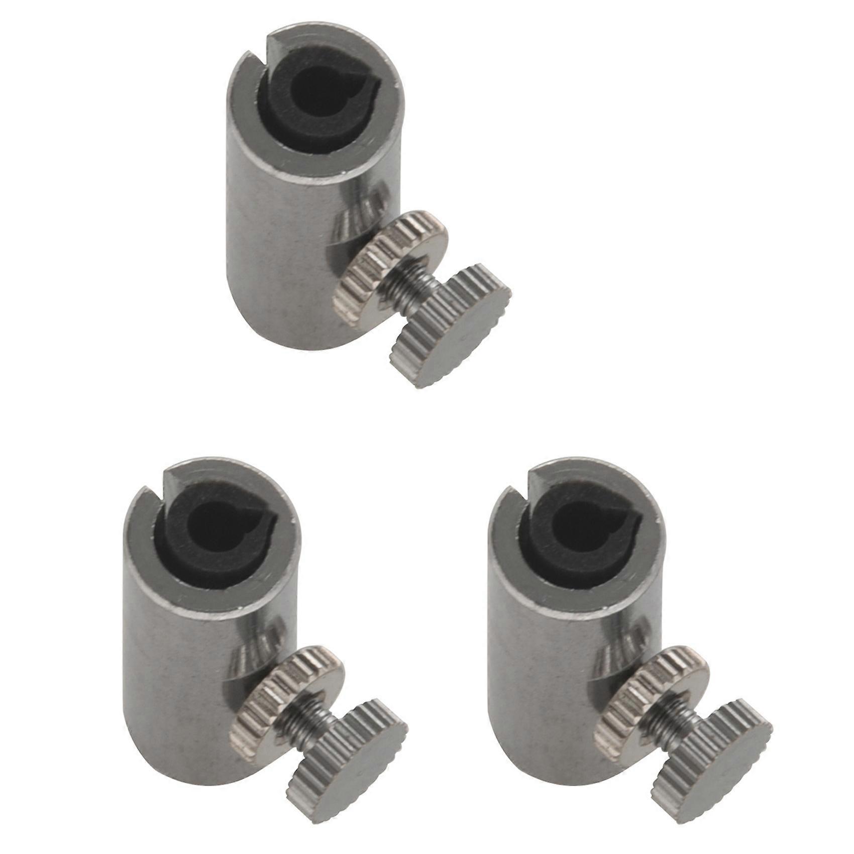 3X Professional Metal Wolf Tone Eliminator Eliminate String Mute Suppressor for Cello(Silver)