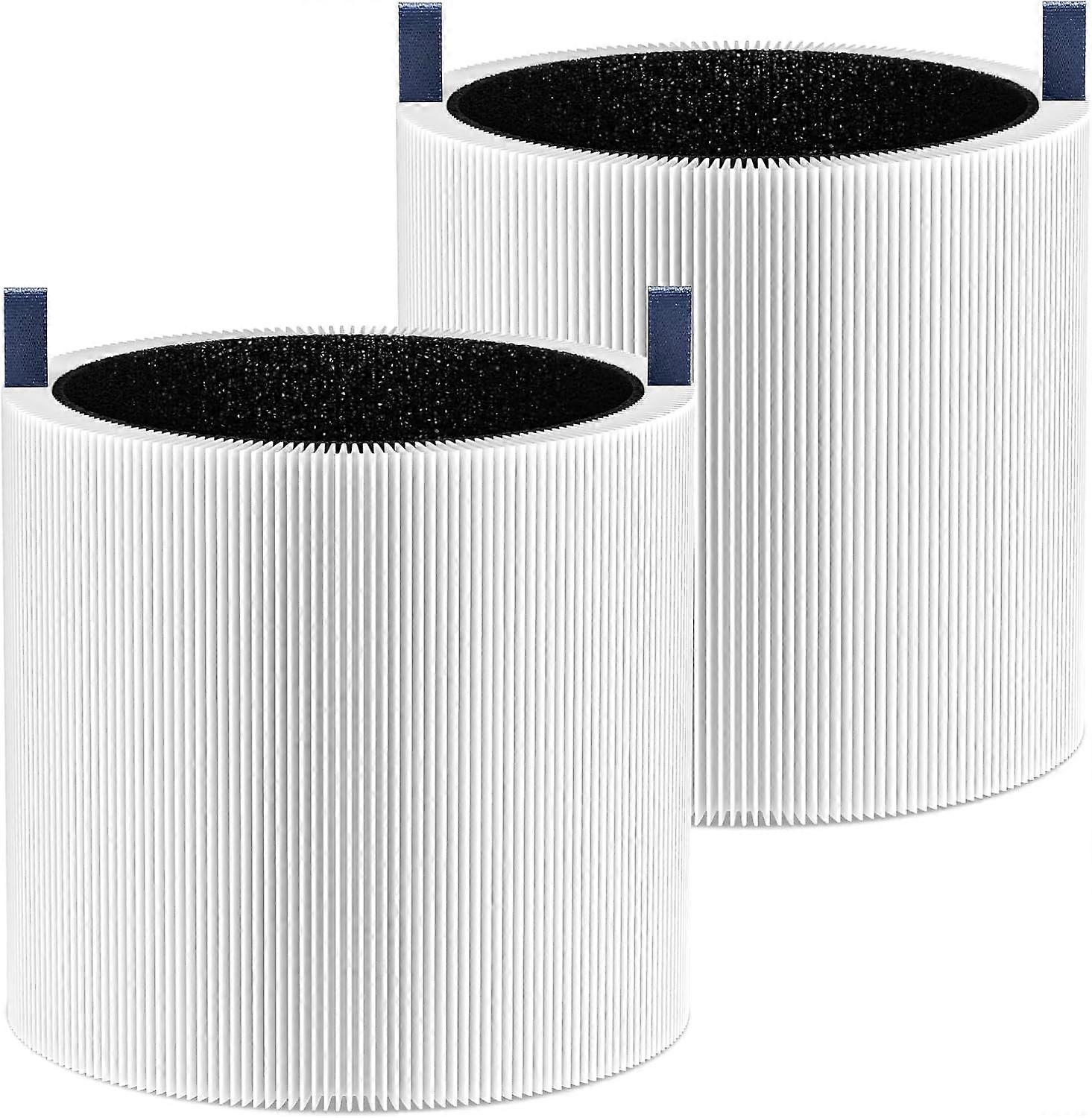 Replacement Filter for Blueair Blue Pure Mini Max HEPA Air Purifiers 2 Pack with Odor Reduction