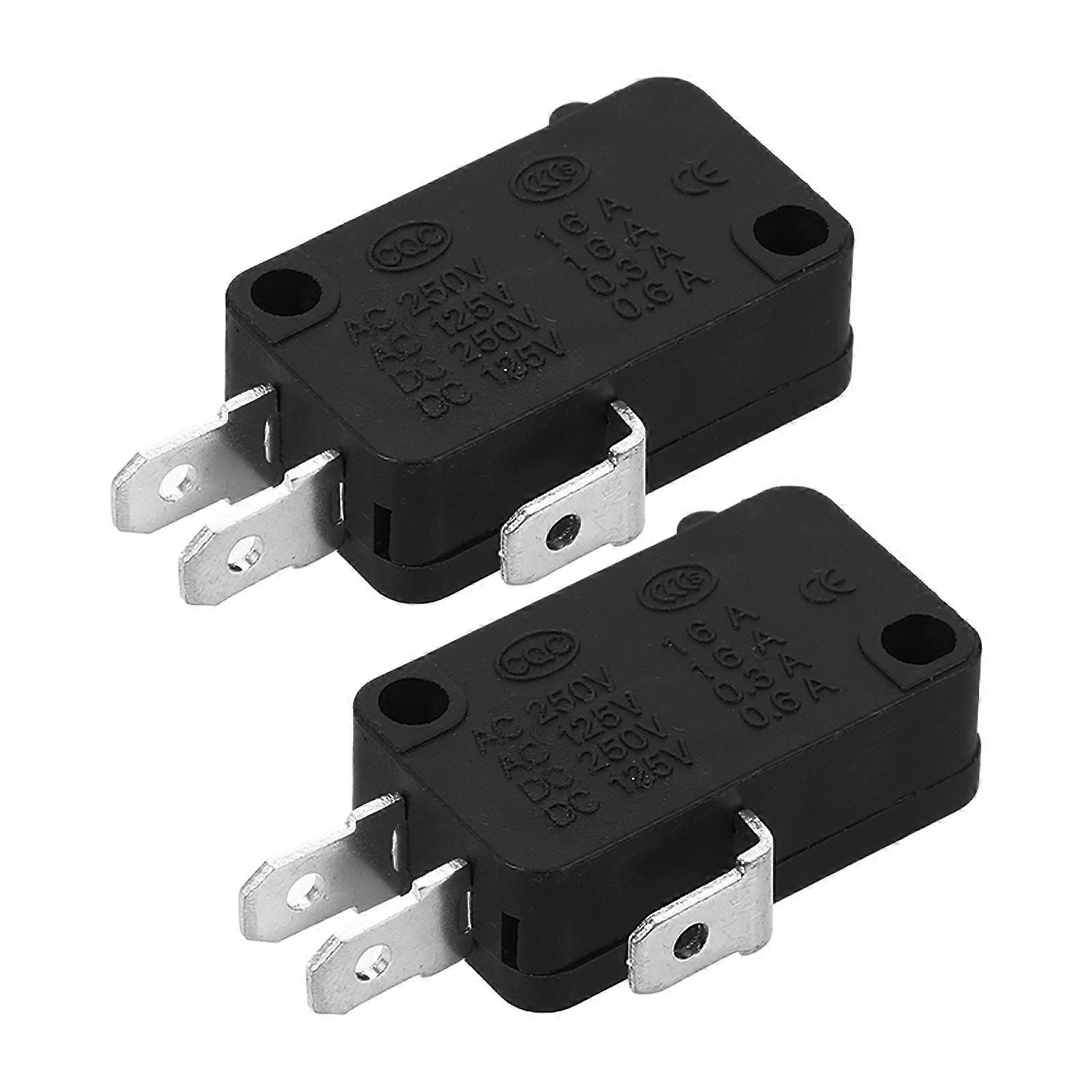 Microwave Oven Limited Switch Door Interlock for Replacement 2Pcs