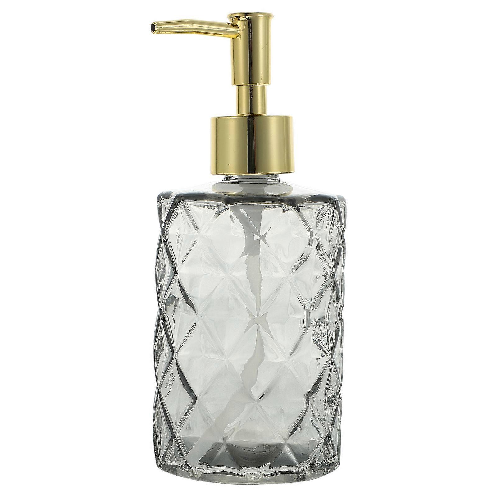 Hand Soap Bottle Glass Container for Kitchen Use 400ml