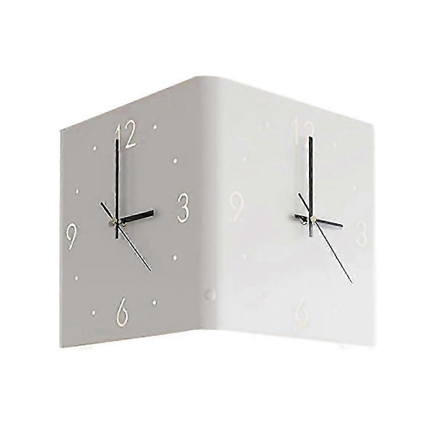 2025 For Double Sided Corner Wall Clock Digital Corner Wall Clock