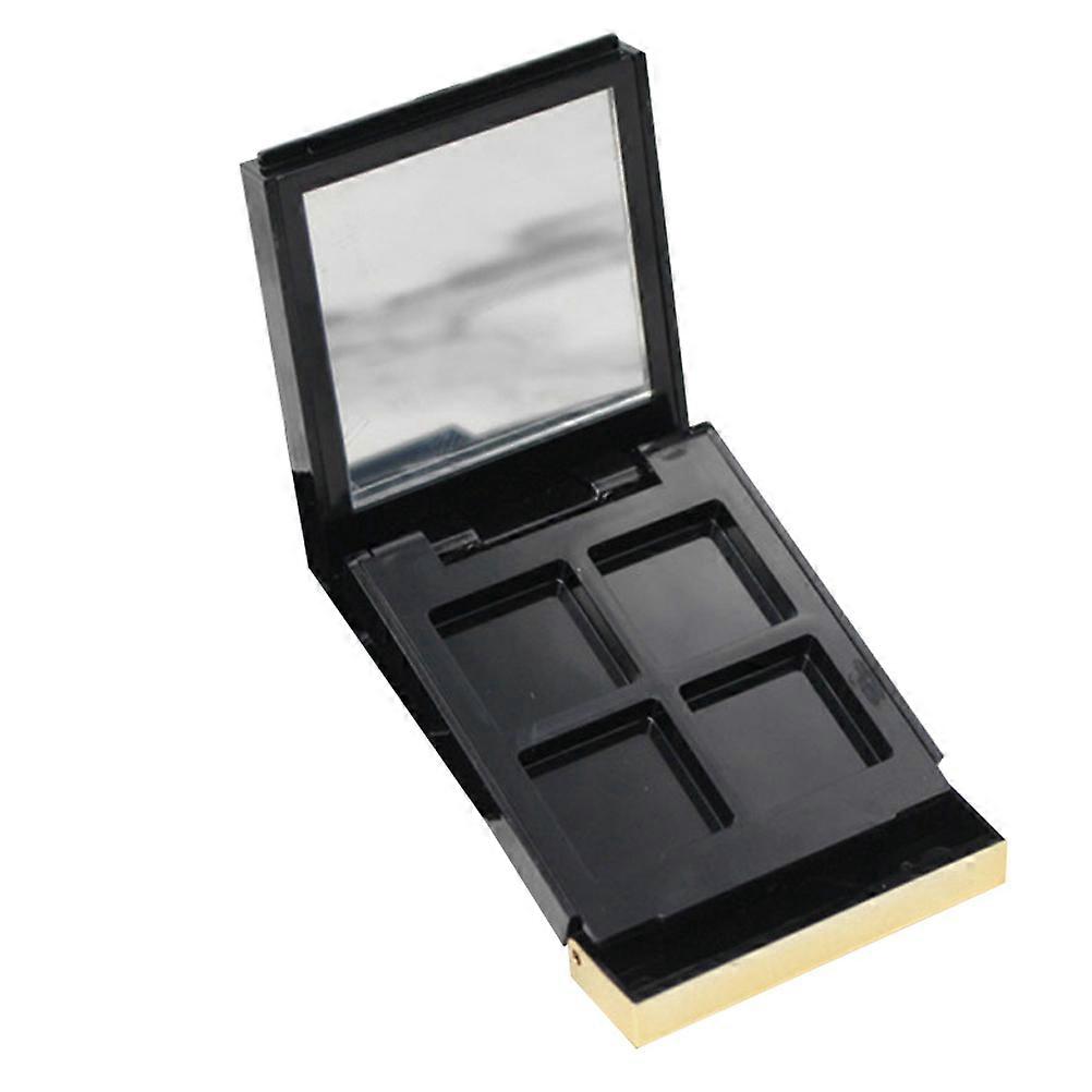 Four Color Eyeshadow Palette Empty Eyeshadow Palette with Mirror for Makeup