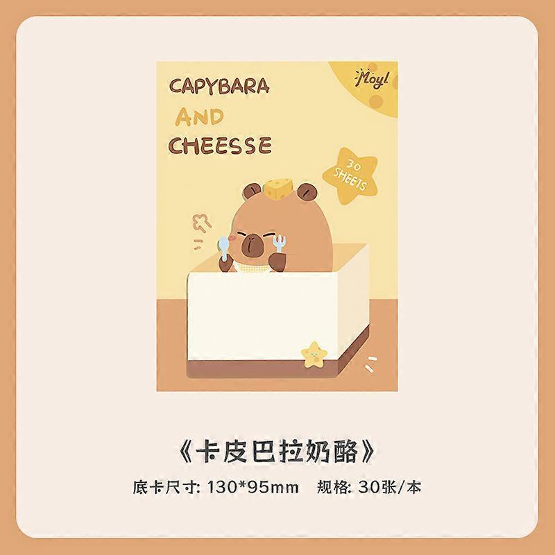 Cartoon Memo Pad Cute Student High Aesthetic Journal Note Taking Message Marking Reusable Sticky Notes