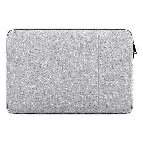 Waterproof Laptop Bag 15.6 Inch Shockproof Sleeve with AntiTheft Design and Multiple Pockets Grey