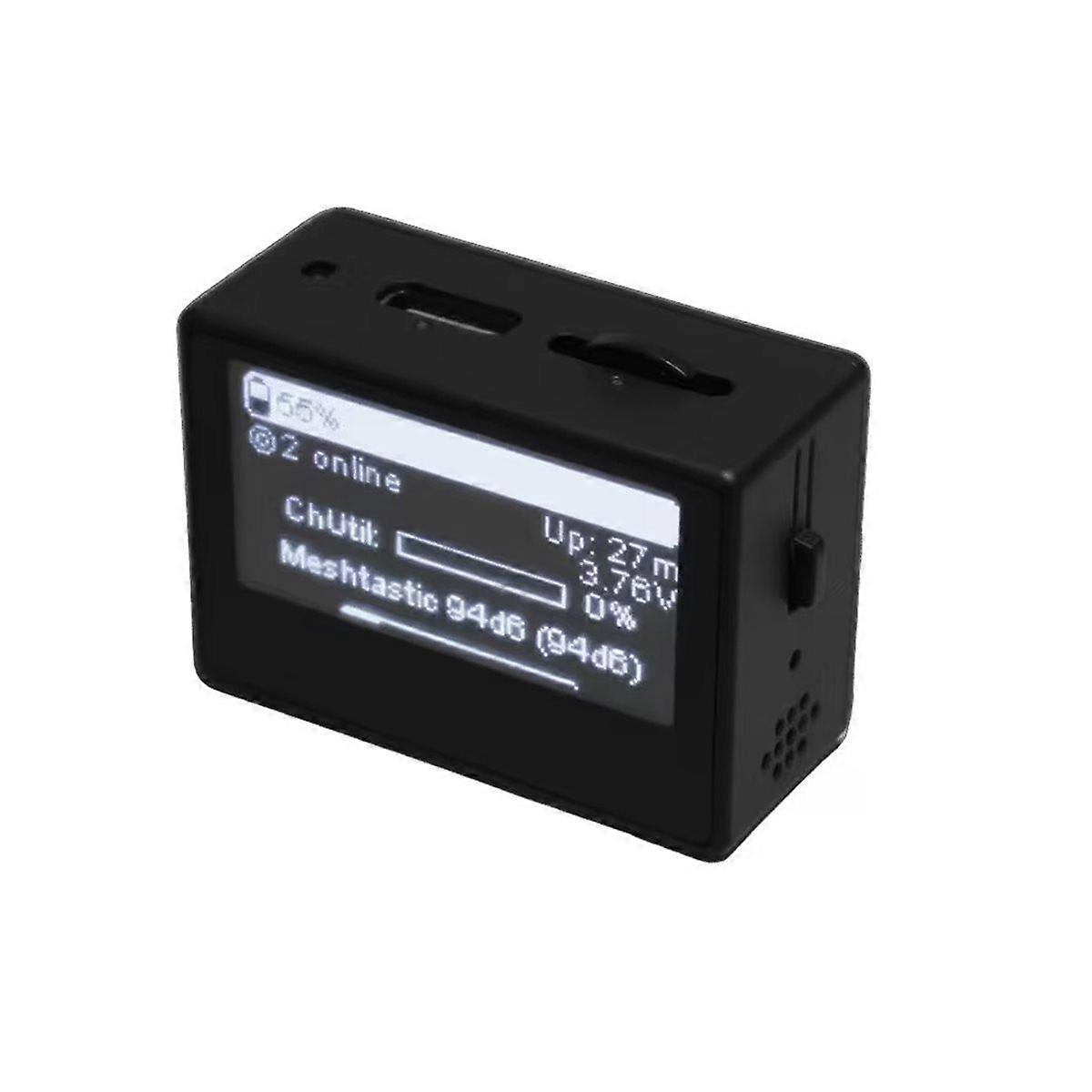 Meshtiny Meshtastic Mini Pocket LoRa Tracker SX1262 NRF52840 LoRa Radio Node OLED Display Low-Power