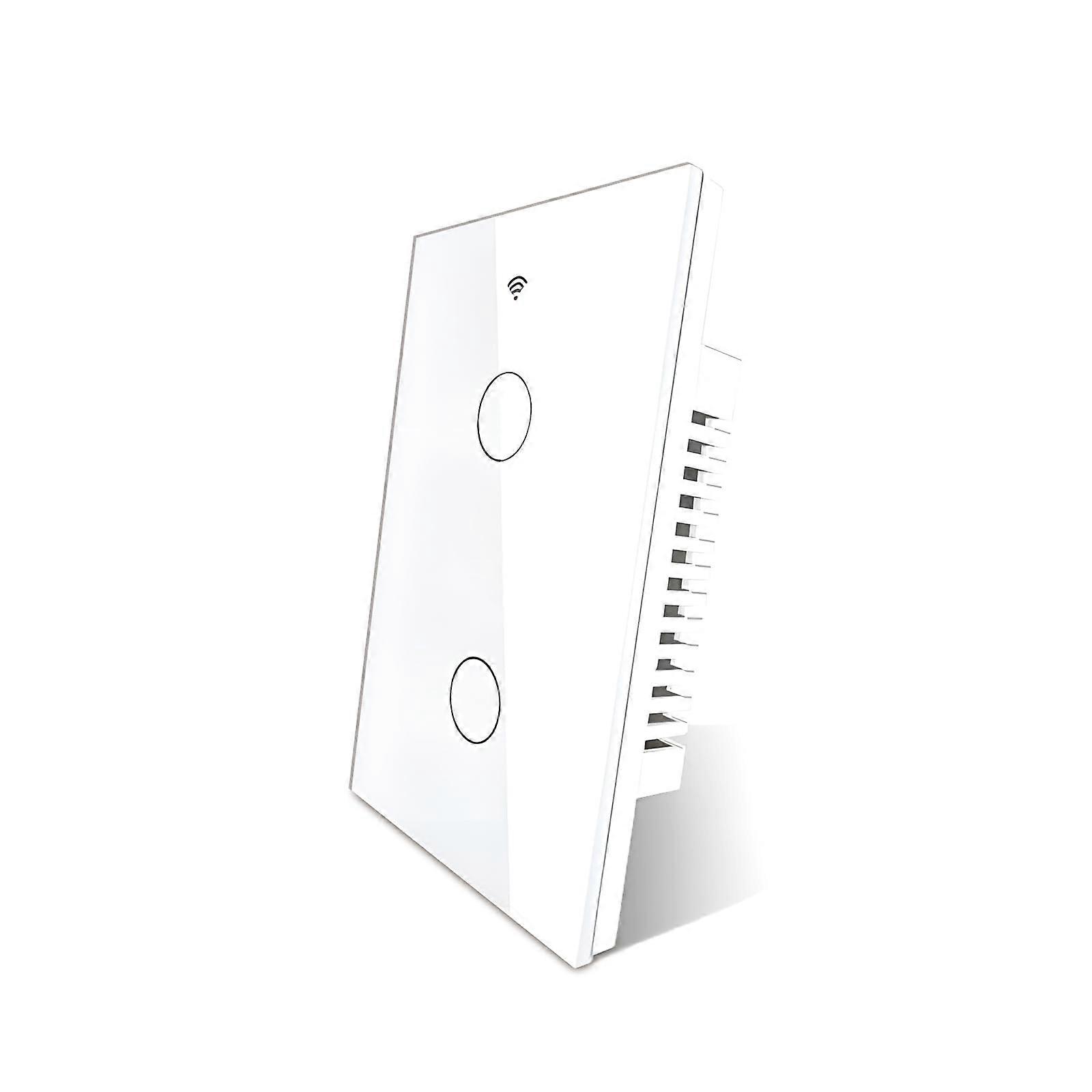 Smart Light Switch WiFi Touch Control Single Pole with Timer and Remote, Works with Alexa and Google Assistant