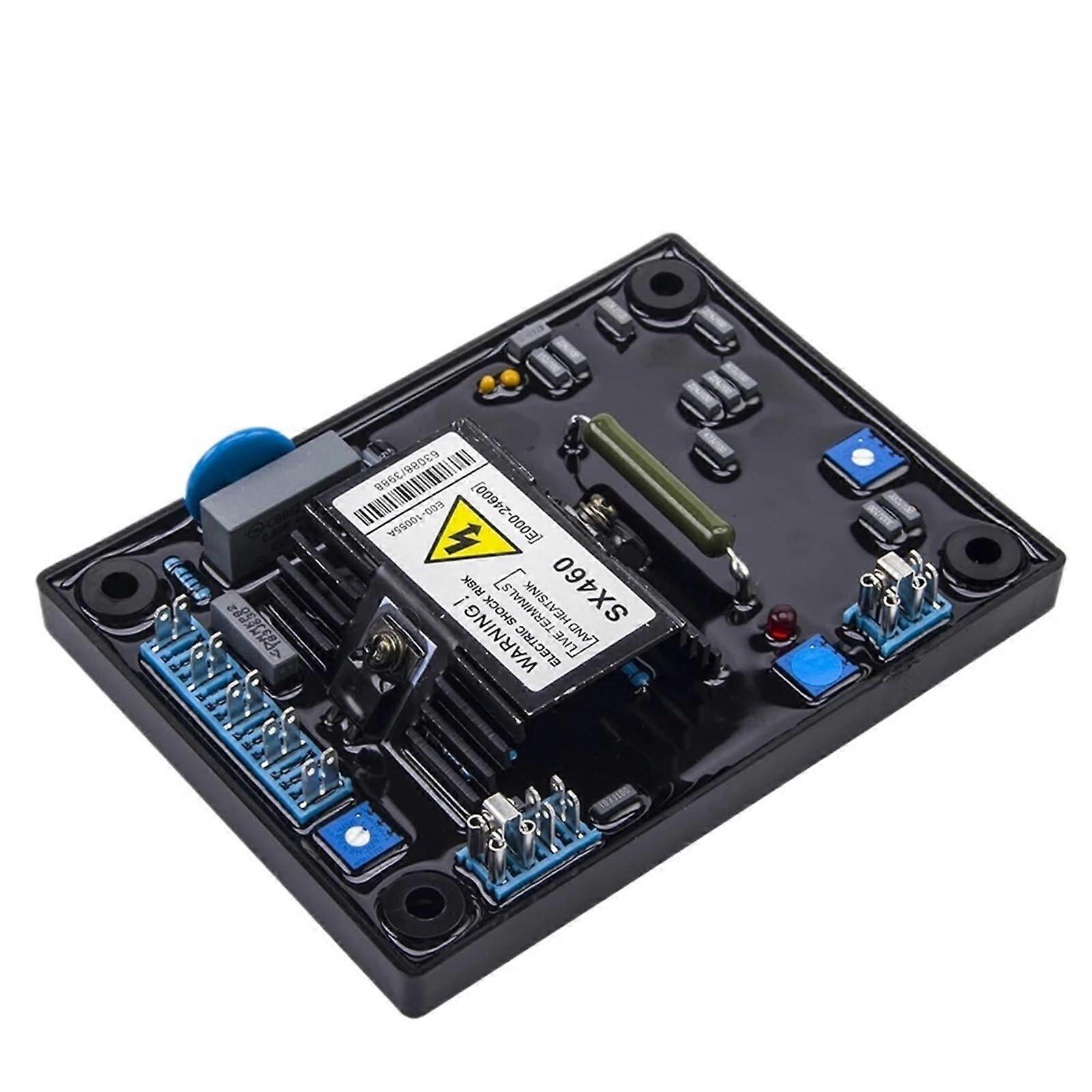 SX460 Generator Voltage Regulator AVR Control Module for Diesel Alternator Stable Power Output
