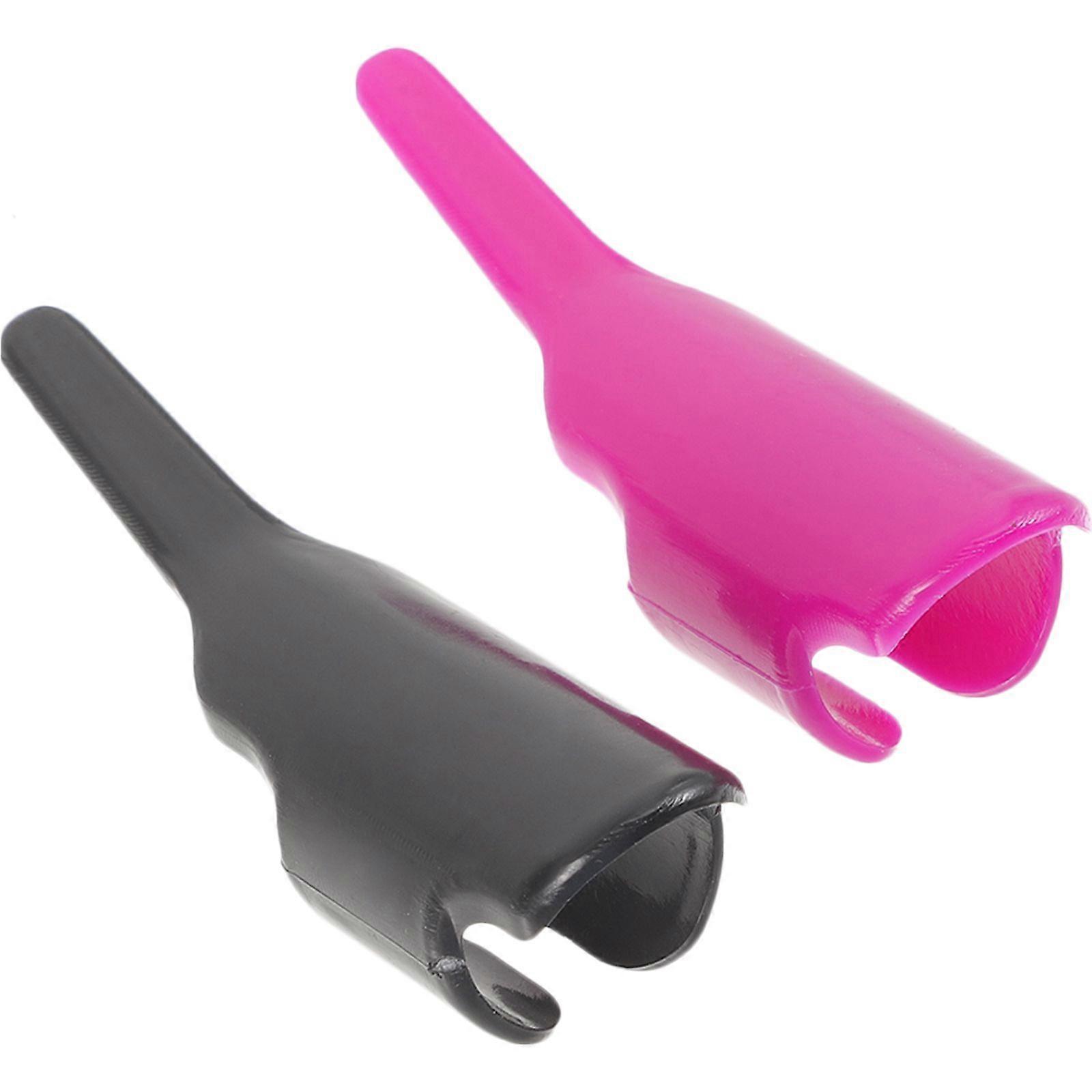 2Pcs Fingerthing Thread Controller Awl Fabric Pusher DIY Sewing Tools DIY Accessory