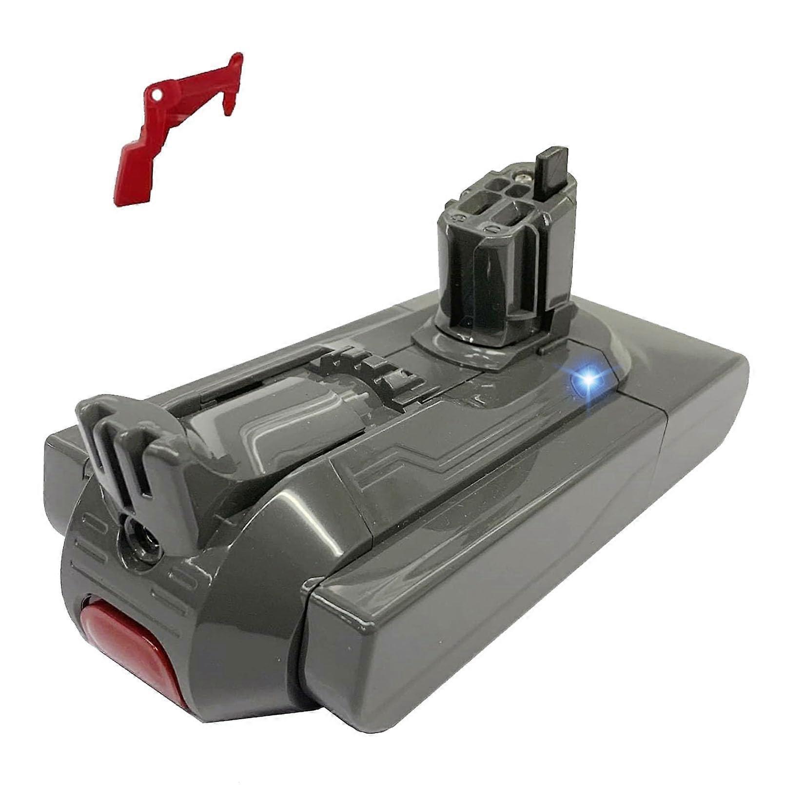 Replacement Clickin Battery 21.6V 6000mAh Extended Runtime Fast Charging for Dyson V11 V15