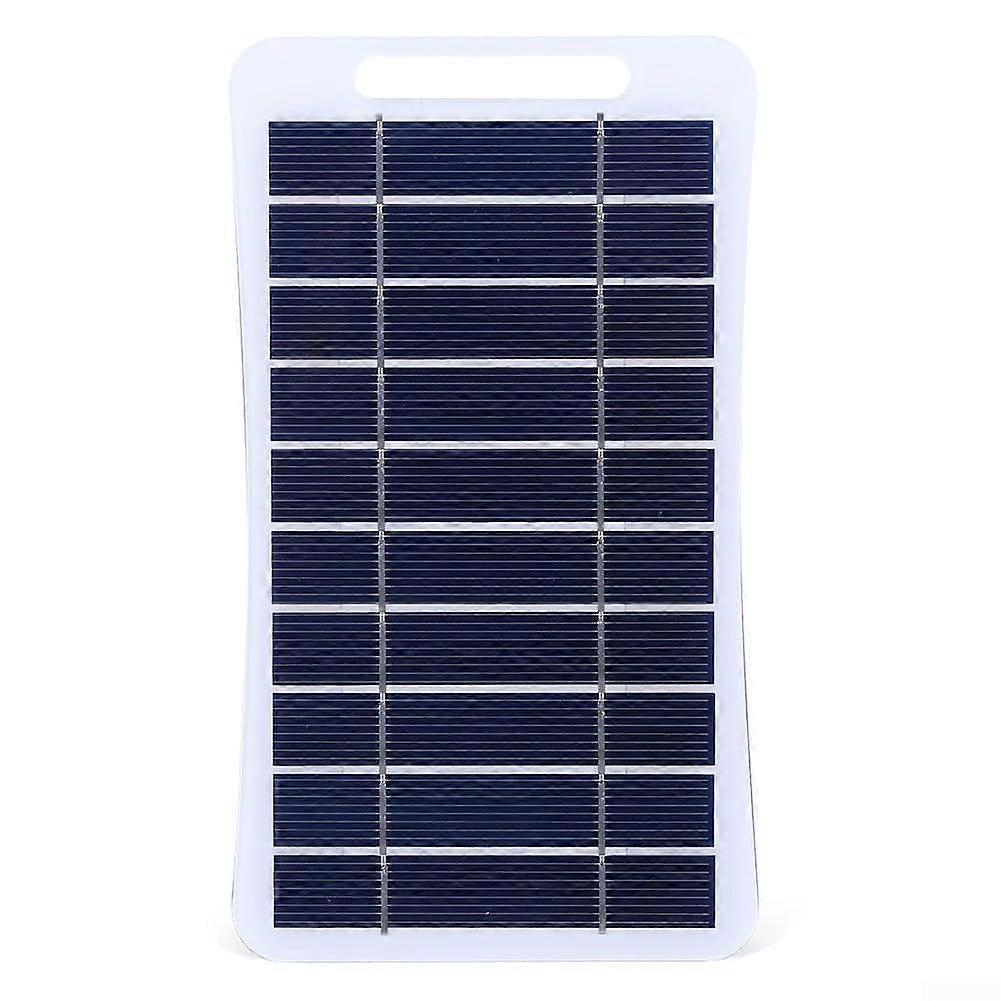 Solar Panel 5V 2W Waterproof WearResistant Outdoor Design  Efficiency for Charging Devices