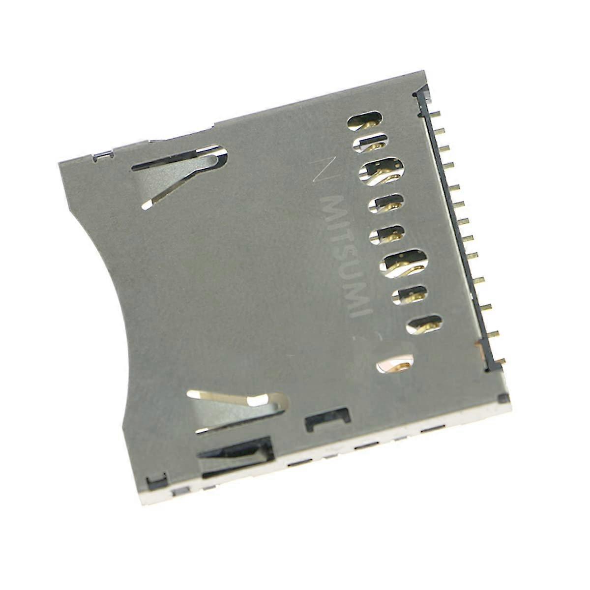 Replacement SD Card Slot for Nintendo 3DS 2DS, Durable  Part with Precise Hardware Fit