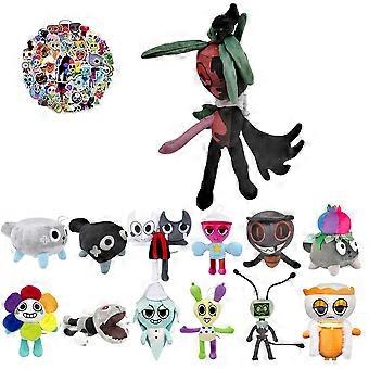 Horror Game Plush Black Ghost Face Collectible Toy with Unique Fantasy Design for Adults and Fans