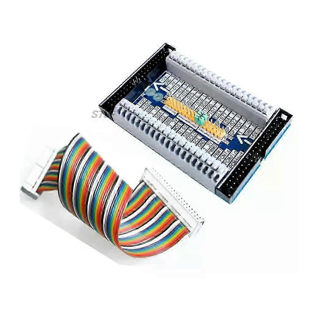 40-pin GPIO cable adapter + Raspberry Pi 2/3 B type multi-function cascade expansion GPIO board module (for Orange Pi PC)