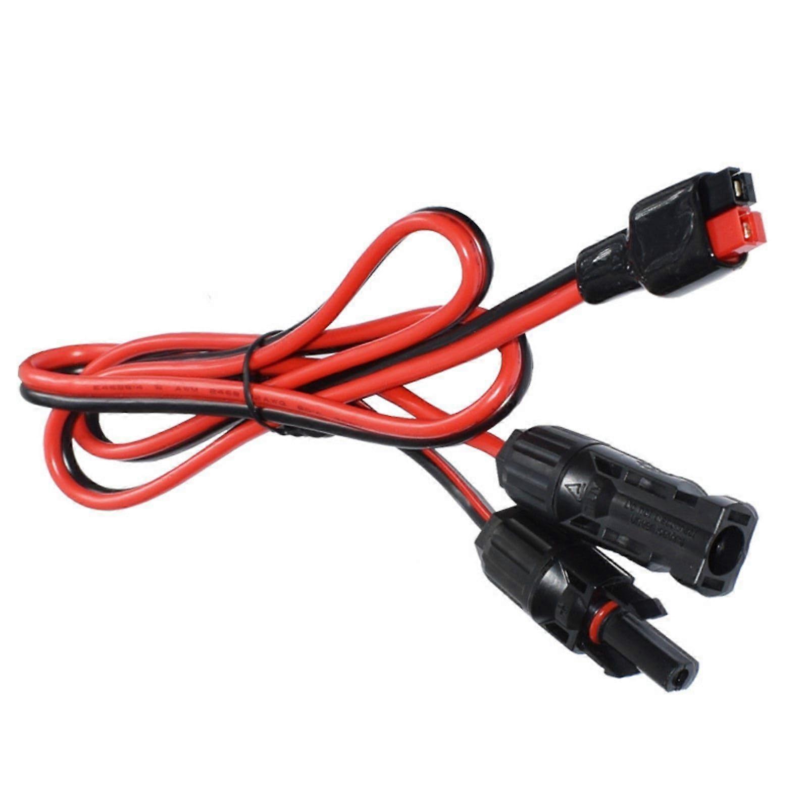 10AWG Solar Panel Extension Cable with Connectors for Generator, Durable Outdoor Design