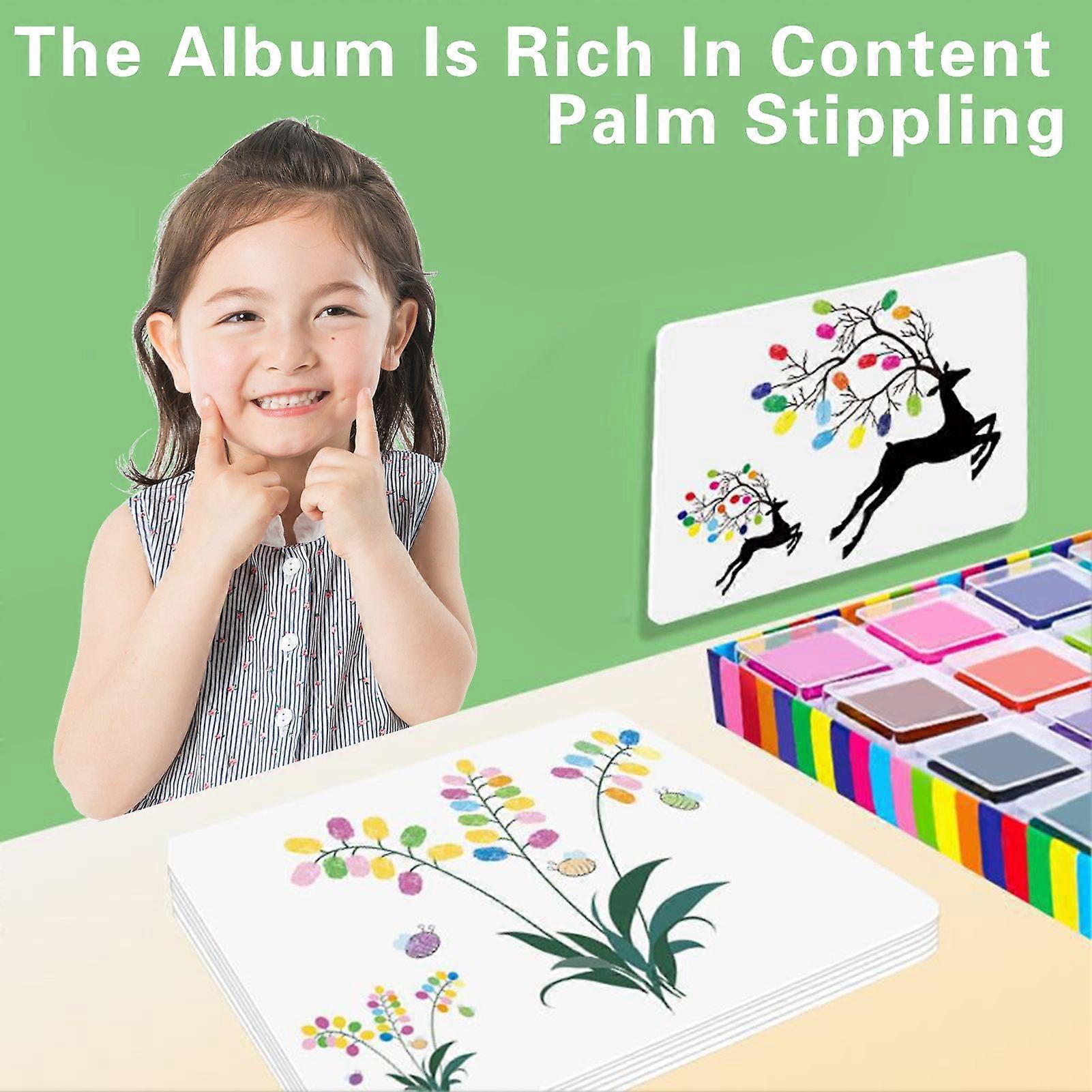 1 Set Drawing Toys Set 4 Methods Hands-on Ability Eco-friendly Creating Patterns