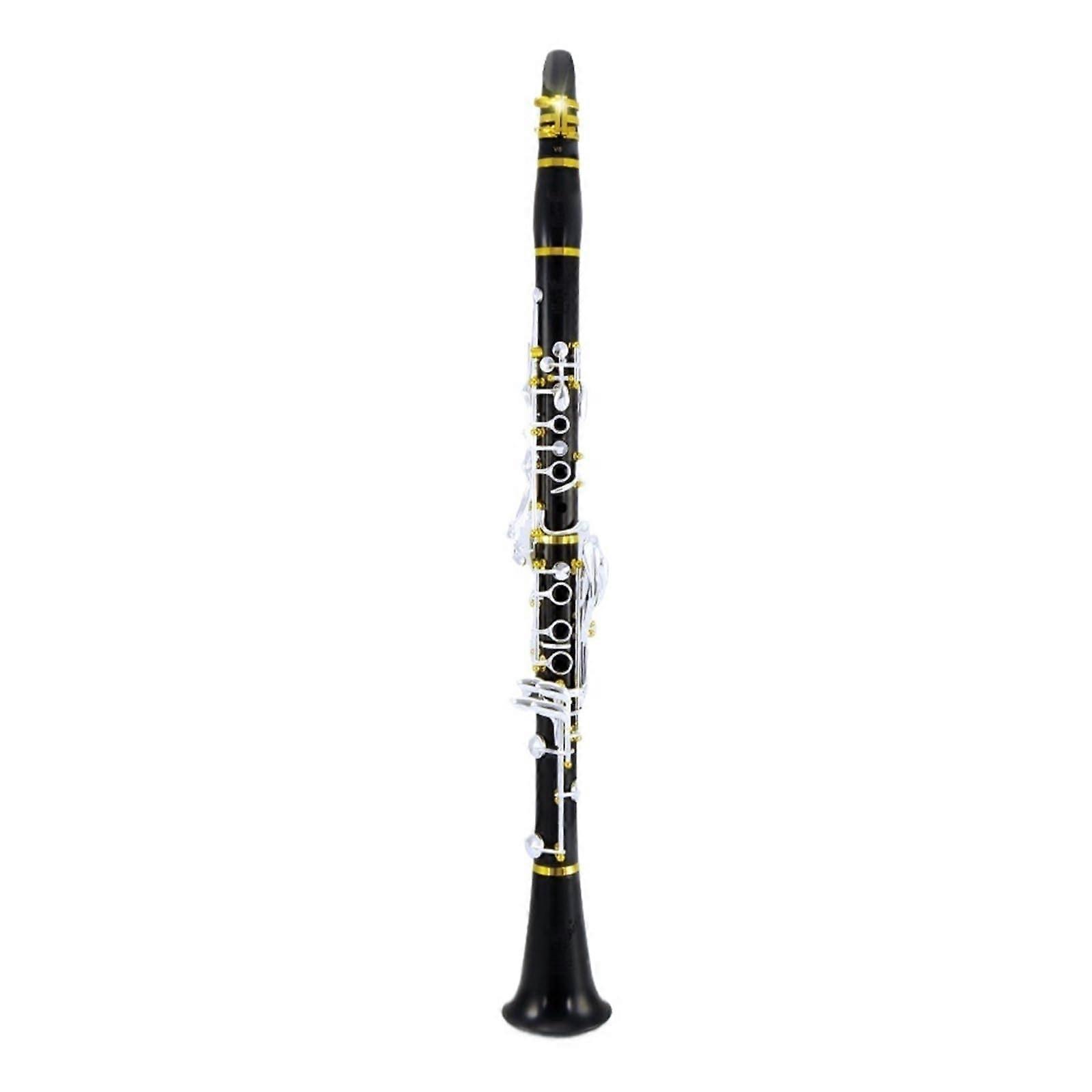 Beginner Clarinet 18 Keys B Flat with Accurate Intonation and Responsive Key Action for Student Practice