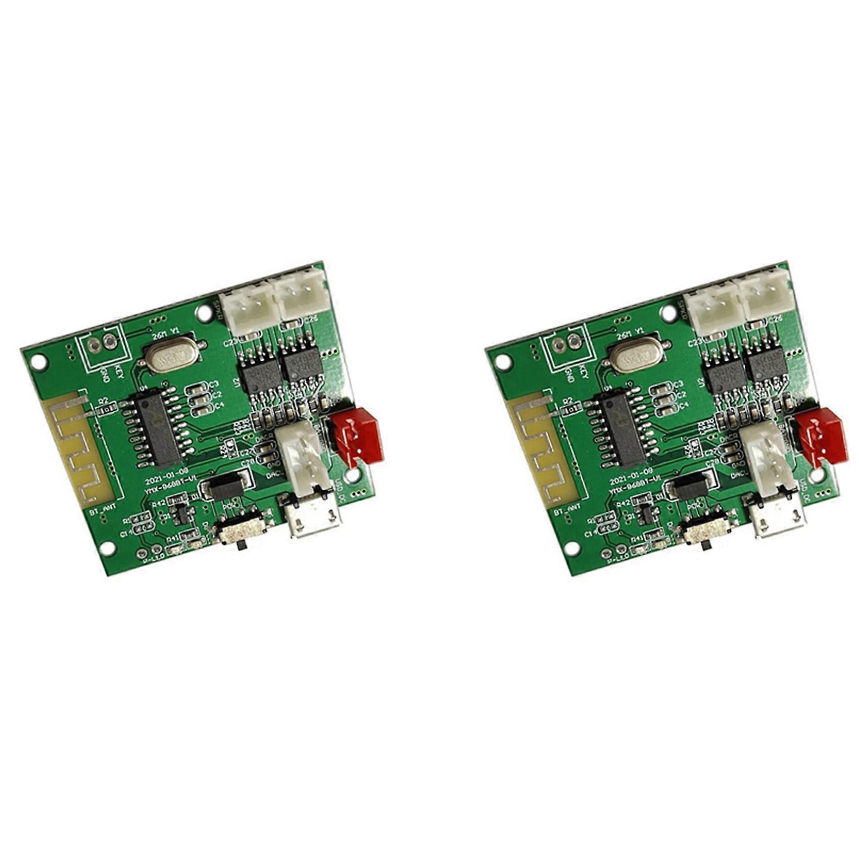 2X BT5.2 Wireless Module Power Amplifier Pcba Module 2 X 5W Audio Player Board