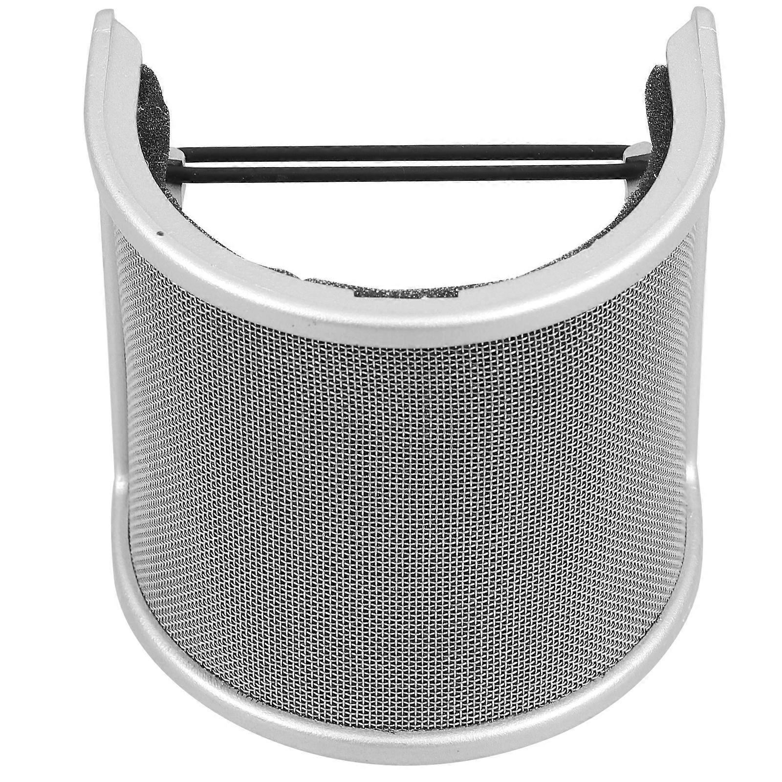 Grey U Shape Microphone Pop Filter Windscreen Cover for Mic 4Pcs