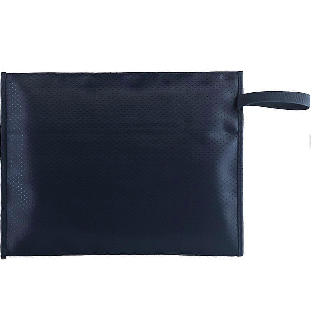 Document Storage Zipper File Bag Oxford Cloth 5Pcs Office Supply Folder