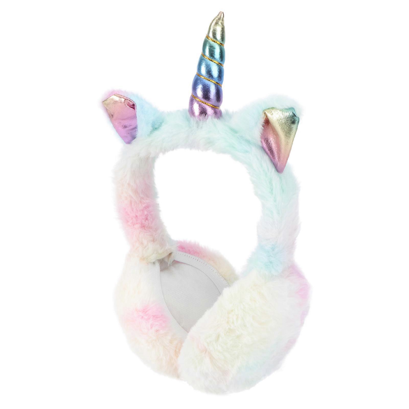 Unicorn Earmuffs Plush Ear Warmer for Ear Warming 1Pcs
