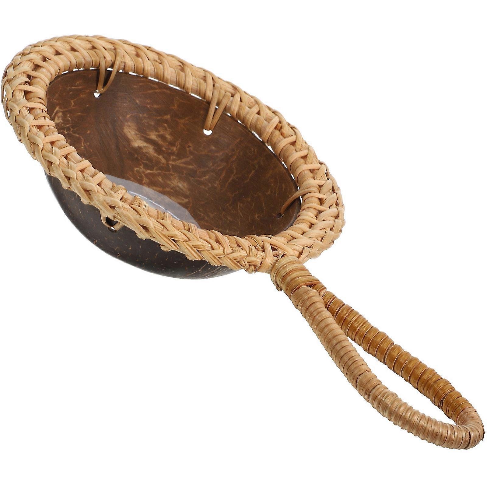 Coconuts Shell Tea Filter for Brewing Tea with Handle