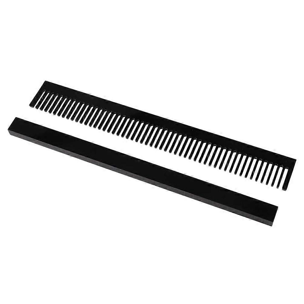 Black Overflow Comb Acrylic for Fish Tank Durable Detachable