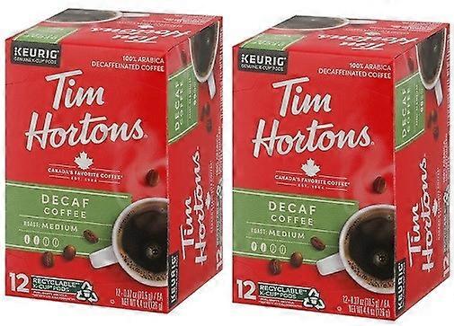 Tim Hortons Caffè Decaffeinato K-Cup Cialde da 2 pezzi
