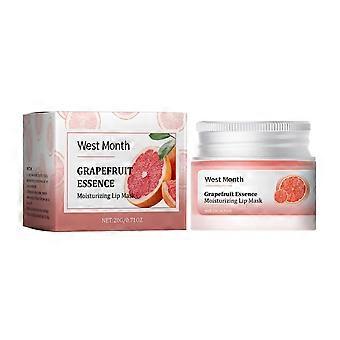 West Month Grapefruit Moisturizing Lip Mask Effectively Nourishes The Elasticity, Luster And Plumpness Of The Lips