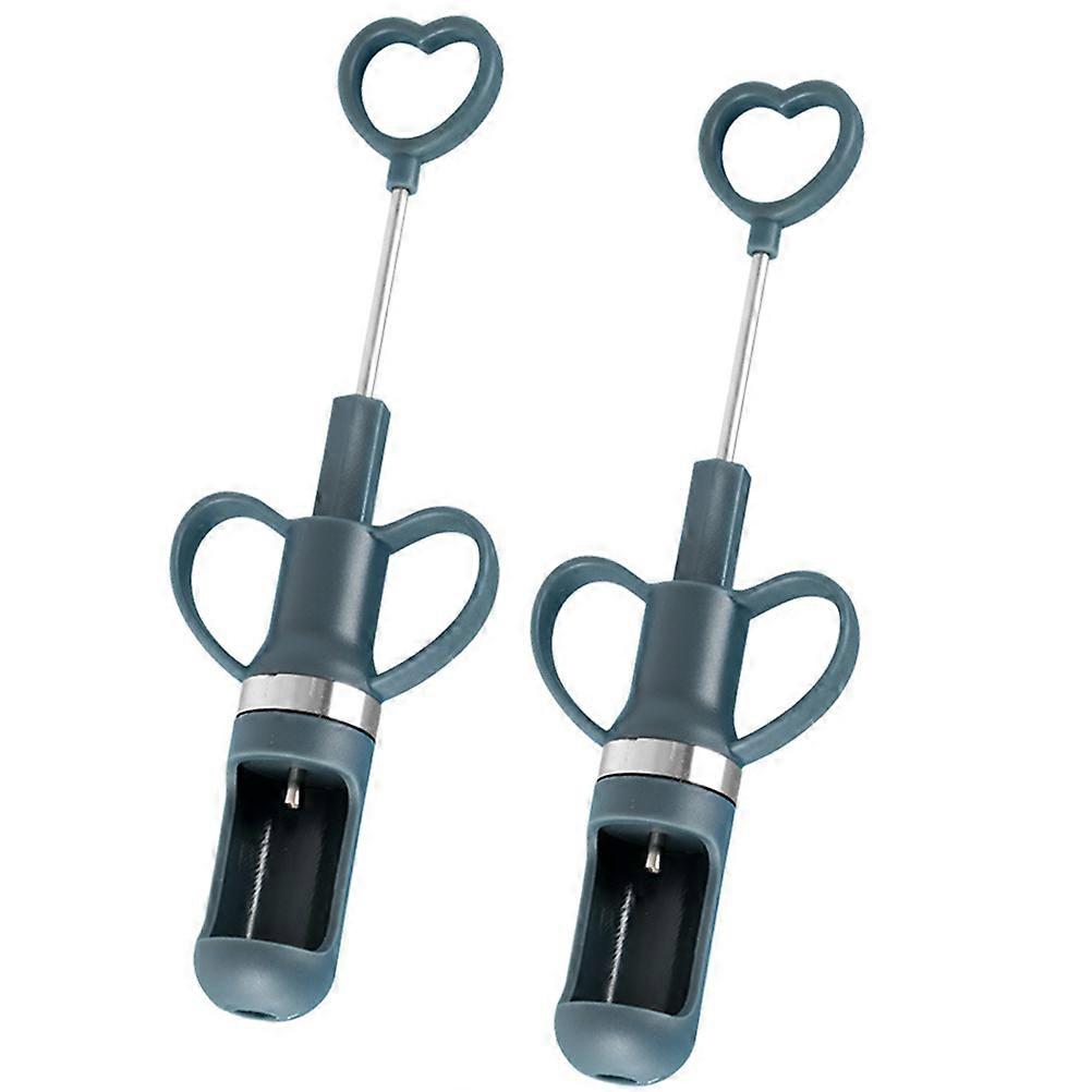 Fruit Core Removing Cherry Pitter Tools Multifunctional Core Removers Kitchen Use 2Pcs