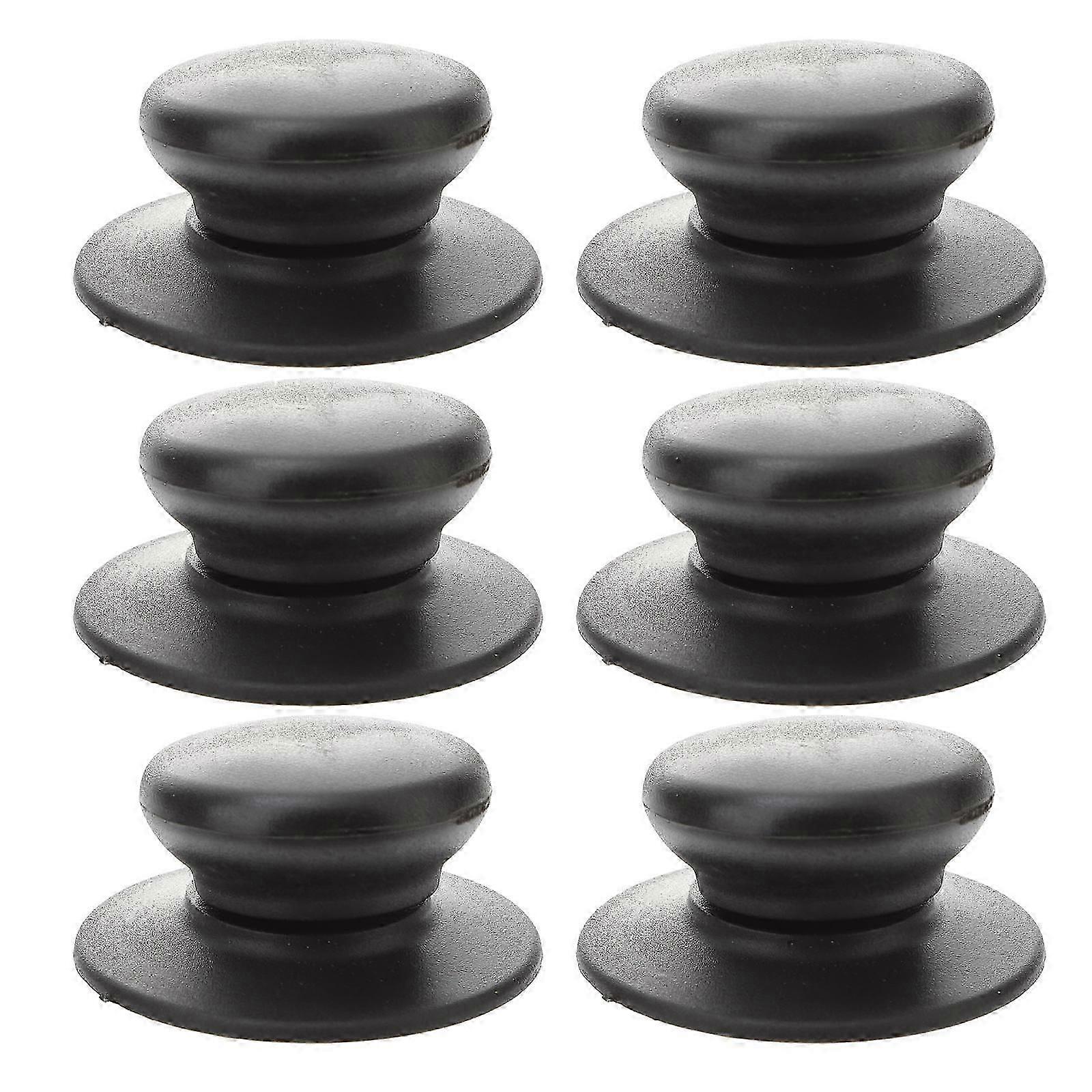 Universal Phenolic Resin Pot Cover Knobs, 6pcs for Kitchen Use