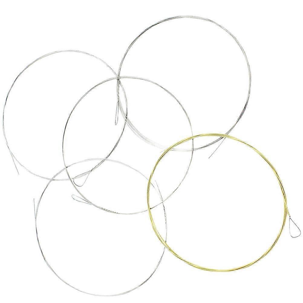 Banjo String 5-String Banjo Strings for Music Wire 5Pcs Professional Set
