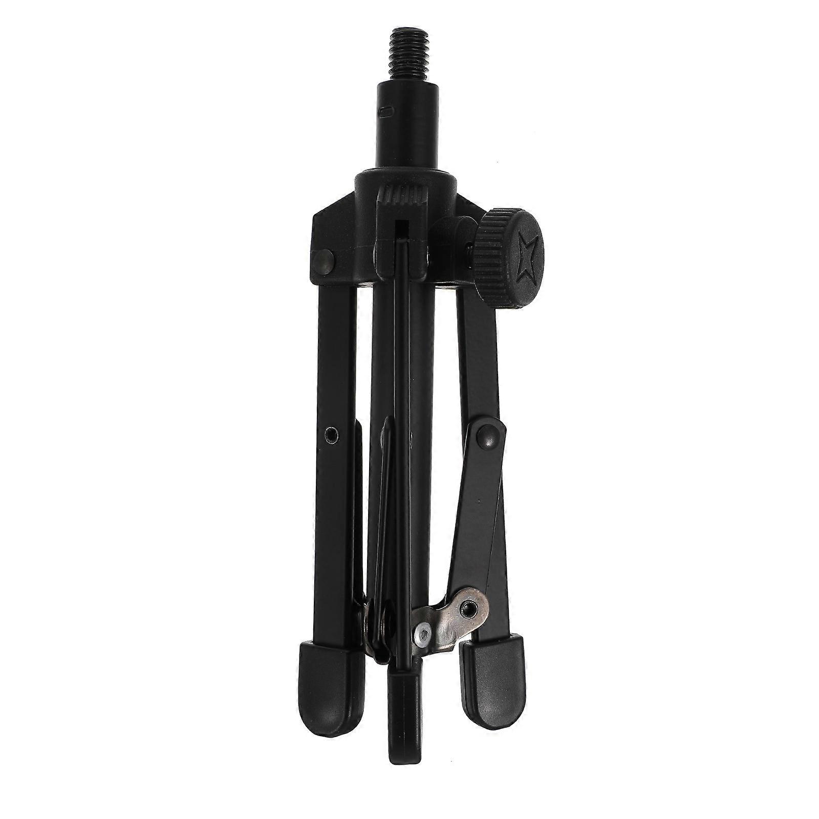 Desktop Adjustable Microphone Stand Microphone Tripod Stand Support (Black)