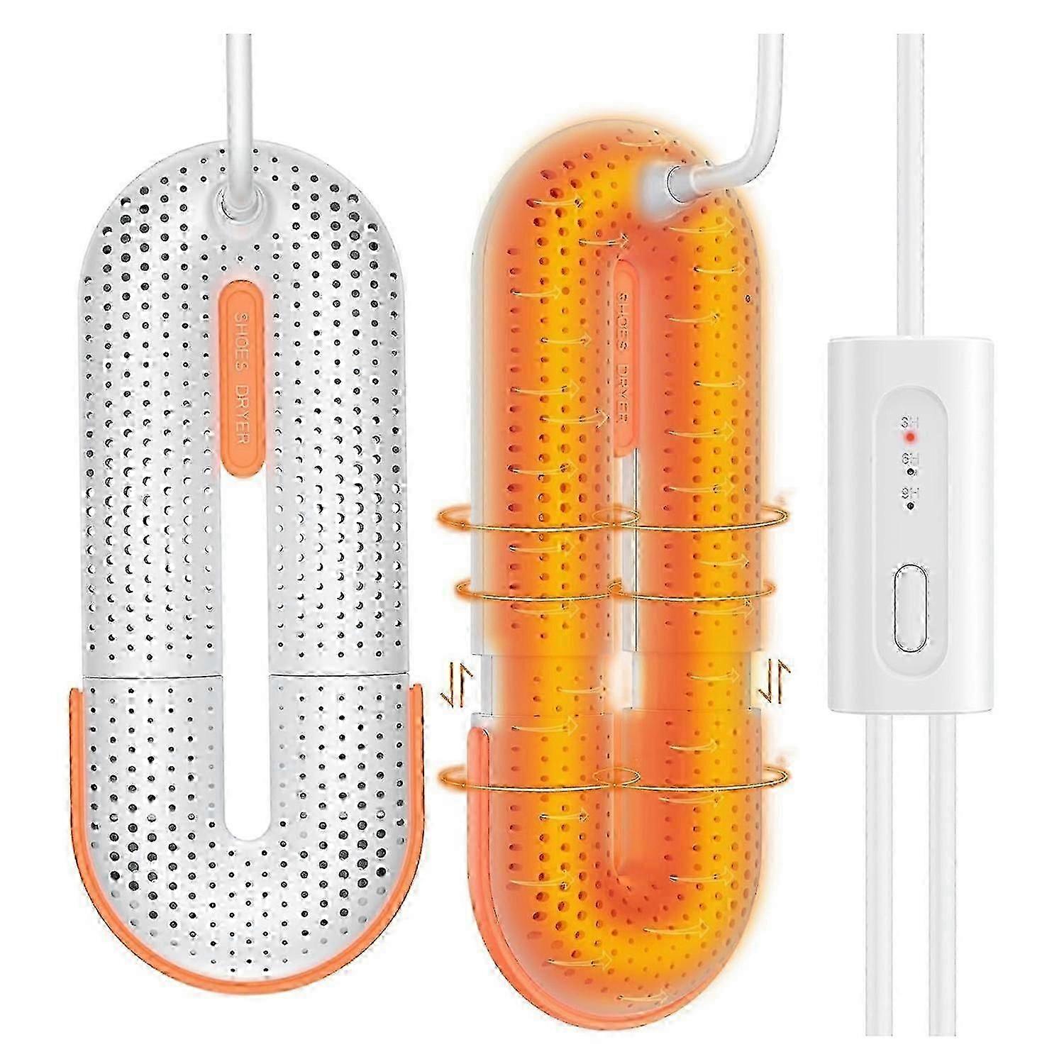 Shoe Dryer Portable,Boot Dryer White EU Plug