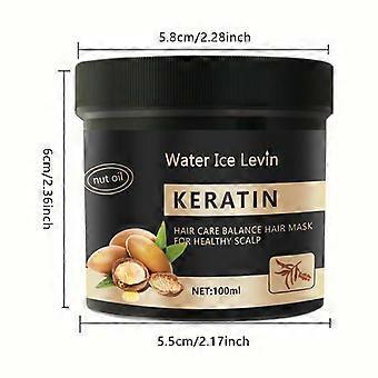 Máscara Capilar de Manteiga de Karité 50g - Suaviza, repara o frizz e o ressecamento, nutre os cabelos.