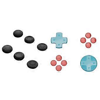 For Switch 2 Joy-Con Joystick Cap+D-Pad Button Cap Set for Nintendo Switch 2 D-PAD Color Button Cap Accessories