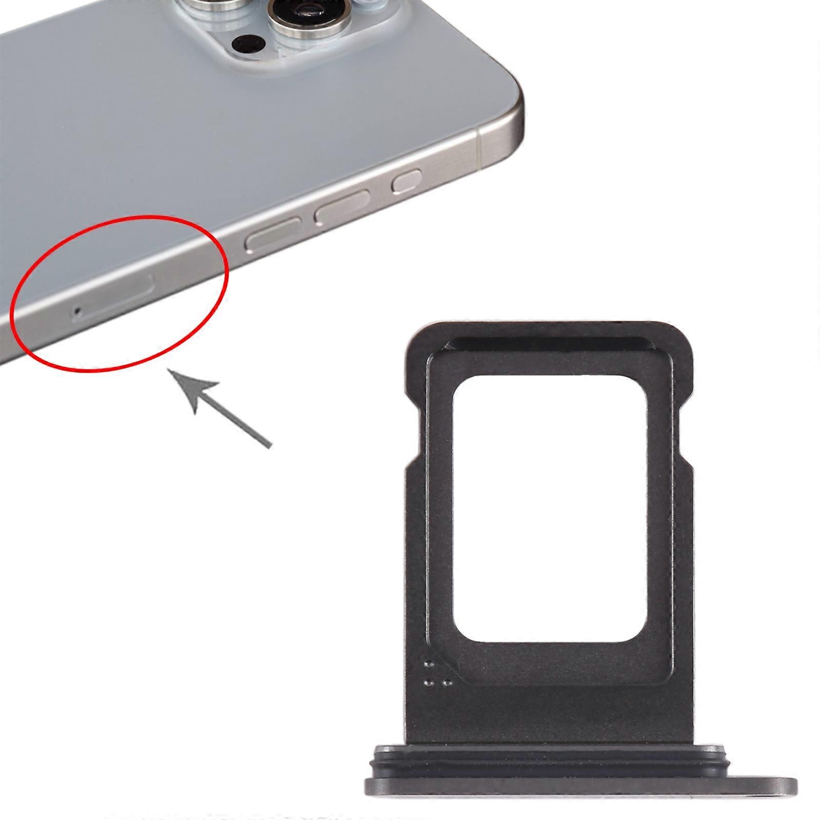 SIM + SIM Card Tray for Apple iPhone 15 Pro Spare Part Blue